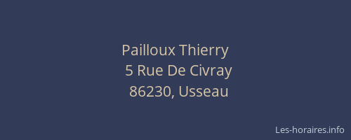 Pailloux Thierry