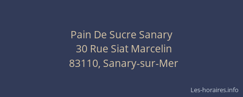Pain De Sucre Sanary