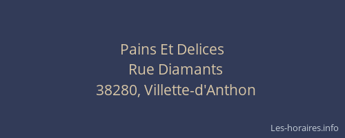 Pains Et Delices