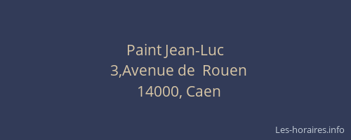 Paint Jean-Luc