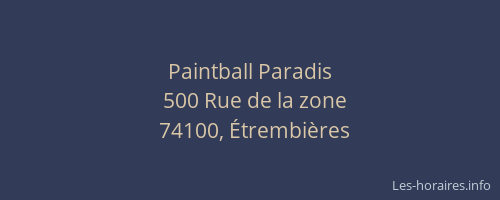 Paintball Paradis