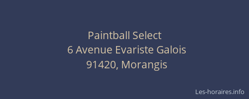 Paintball Select