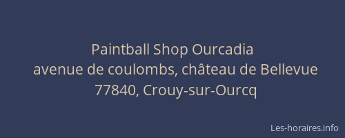 Paintball Shop Ourcadia