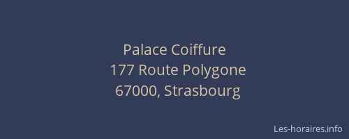 Palace Coiffure