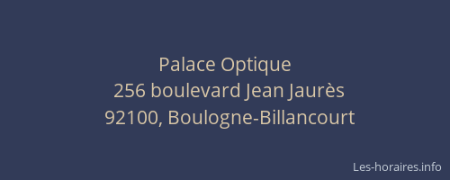 Palace Optique