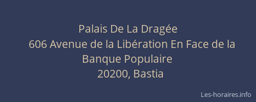 Palais De La Dragée
