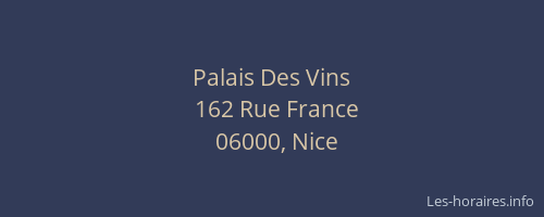 Palais Des Vins