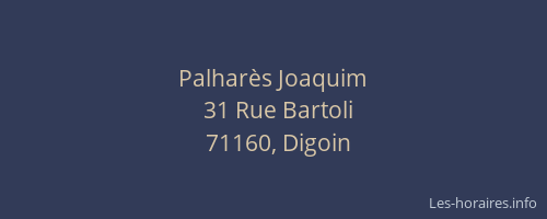 Palharès Joaquim