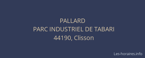 PALLARD