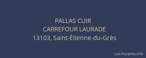 PALLAS CUIR