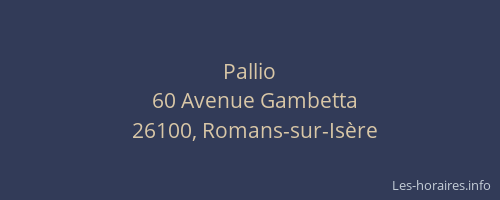 Pallio