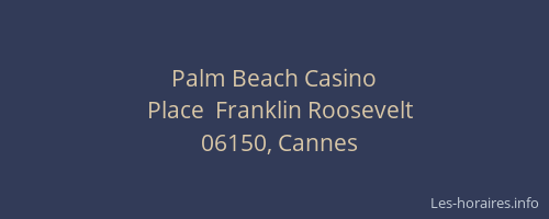 Palm Beach Casino