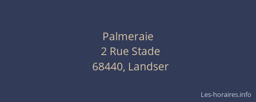 Palmeraie
