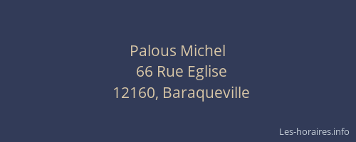 Palous Michel