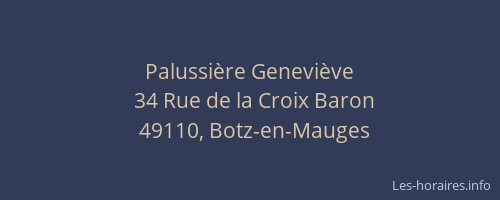 Palussière Geneviève