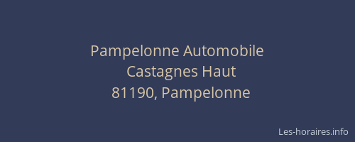 Pampelonne Automobile