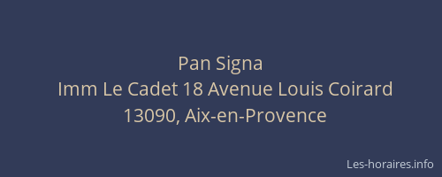 Pan Signa
