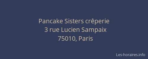 Pancake Sisters crêperie