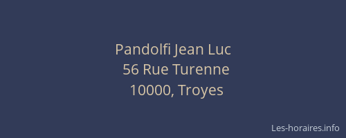 Pandolfi Jean Luc