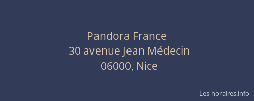 Pandora France