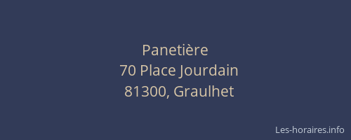Paneti&egrave;re
