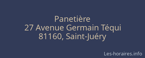 Panetière
