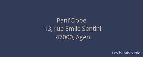 Pani'Clope