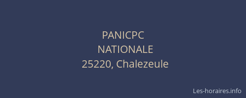 PANICPC