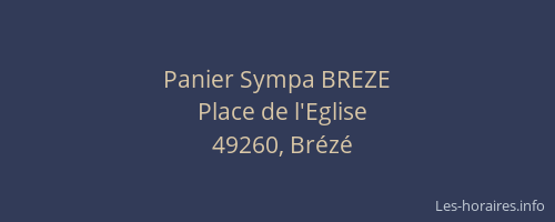 Panier Sympa BREZE