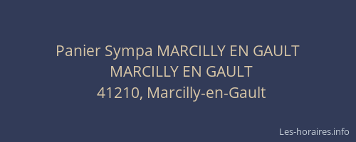 Panier Sympa MARCILLY EN GAULT