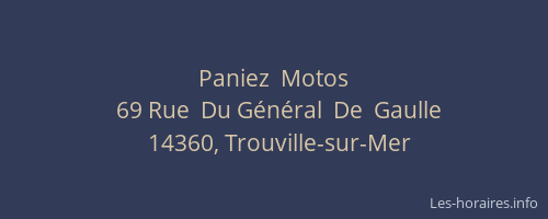 Paniez  Motos