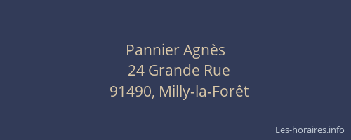 Pannier Agnès