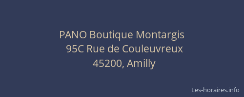 PANO Boutique Montargis