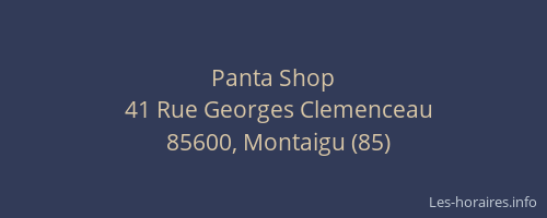 Panta Shop