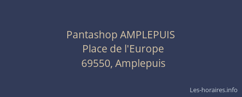 Pantashop AMPLEPUIS