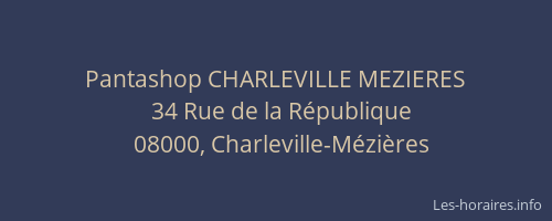 Pantashop CHARLEVILLE MEZIERES