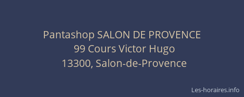 Pantashop SALON DE PROVENCE