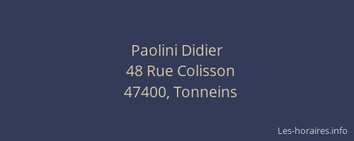 Paolini Didier