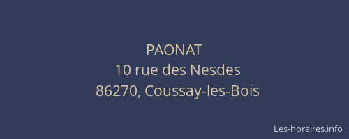 PAONAT