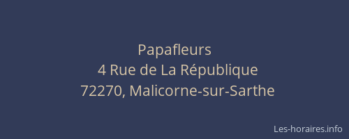Papafleurs