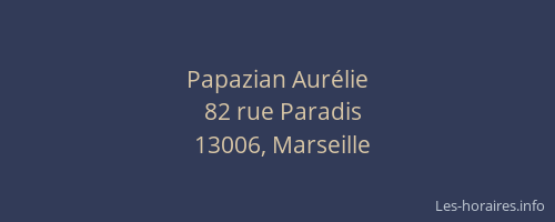 Papazian Aurélie