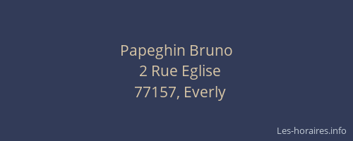 Papeghin Bruno