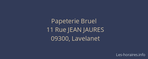 Papeterie Bruel
