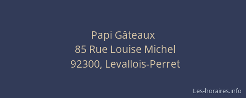 Papi Gâteaux