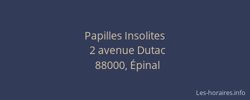 Papilles Insolites