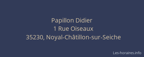 Papillon Didier