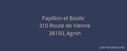 Papillon et Basilic