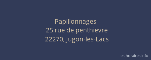 Papillonnages