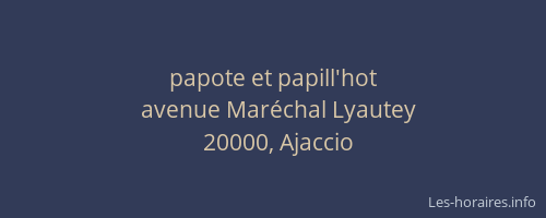 papote et papill'hot
