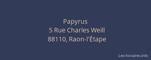 Papyrus